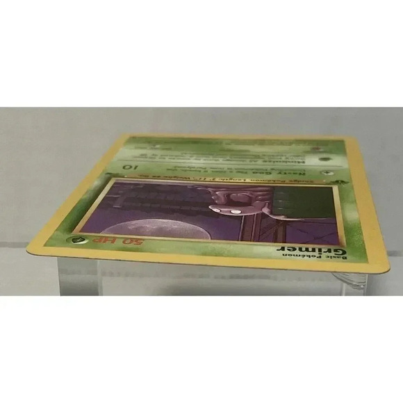 1st Edition Fossil Grimer 48/62 Pokemon Card WOTC Vintage LP - Picture 6 of 12